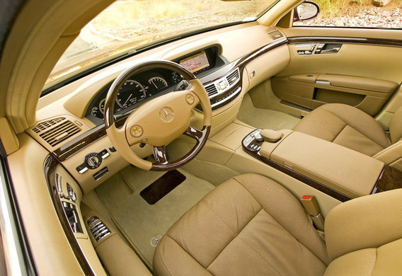 Posizionamento degli airbag su Mercedes-Benz S - klassse (W221)