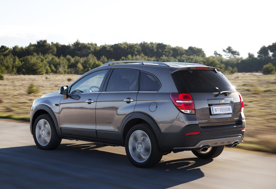 I segnali Parktronik alla Chevrolet Captiva