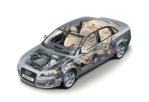 Jak eliminować drgania silnika Audi A4 B7 na biegu jałowym?