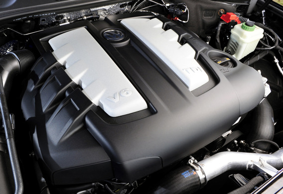 Preriscaldamento del motore Volkswagen Touareg II (NF) senza Veshast
