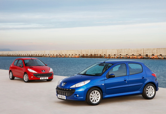 Model disruptions in Peugeot 206 electrical equipment after 2001