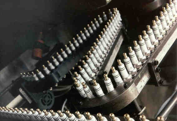 Replacement of spark plugs at Mitsubishi Lancer X