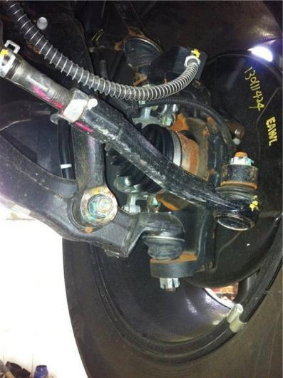 Disposition of SsangYong Kyron suspension gear before and after 3 December 2012