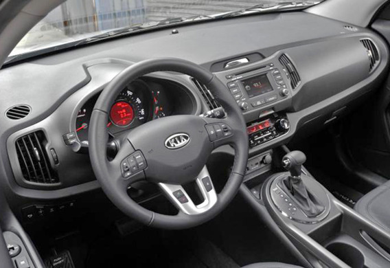 Kia Sportage III power steering wheel