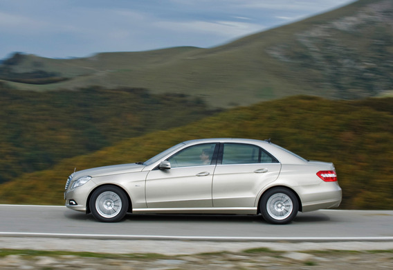 Can you put on the Mercedes E-Class (W212) winter set of wheels of the same width?