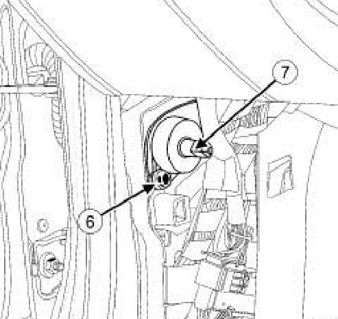 Cable break in Renault Fluence.