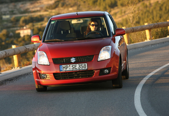 Dismantling and disassembly of the rear-view side mirror on Suzuki Swift II