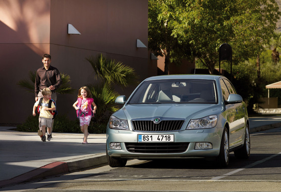 Are there safety nets in the Skoda Octavia bumper