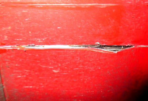 How to eliminate as much as metal and prevent rust appearance