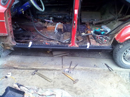How to change the thresholds to VAZ 2106, 2107, 2108, 2109 with your hands. Replacement thresholds for VAZ 2110, 2111, 2112, 2113 or 2114