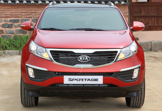 The Kia Sportage III windscreen