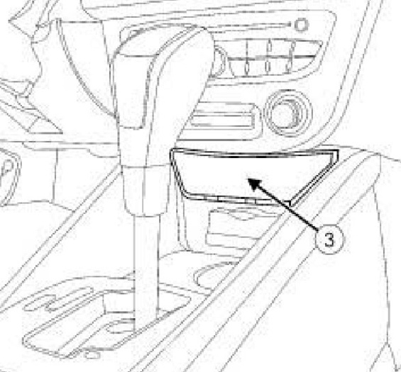 Come smantellare la console centrale sulla Renault Fluence?