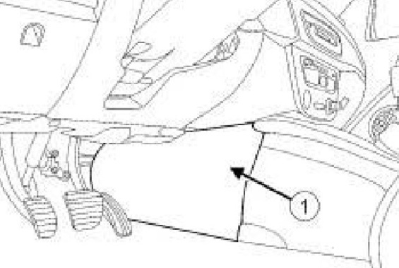 Come smantellare la console centrale sulla Renault Fluence?