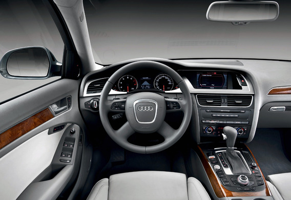 Aktywacja rekomendacji zmiany biegów na samochodzie Audi A4 B8