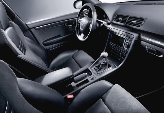 Remove front seats on the Audi A4 B7
