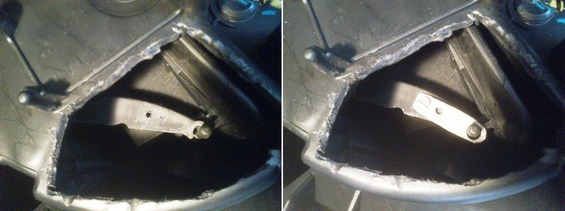 Riparazione di una stufa su Chevrolet Cruz.