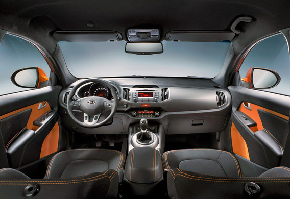 Kia Sportage III driver's seat