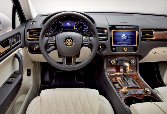 Indicatore di servizio zero sulla Volkswagen Touareg II (NF)