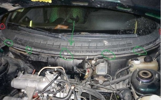Wymiana starych i nowych radiatorów pitów na VAZ 2110, 2111 i 2112