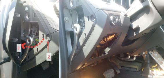 Riparazione di una stufa su Chevrolet Cruz.