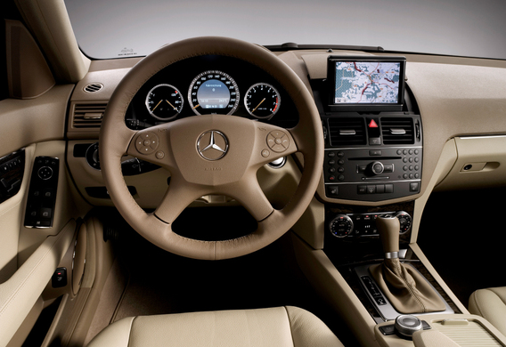 Reset the service interval on the Mercedes-Benz C-Klasse (W204) with 12 buttons