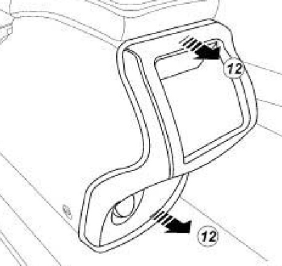 Come smantellare la console centrale sulla Renault Fluence?