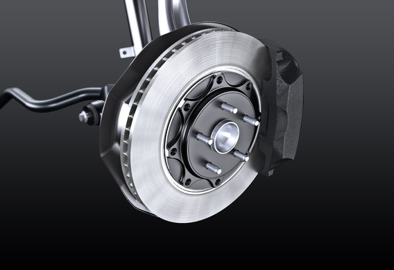 Adjusting rear disc brakes on Audi 100 C4