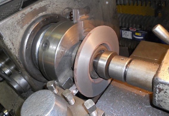 The brake disc protocol. repair and repair of brake discs