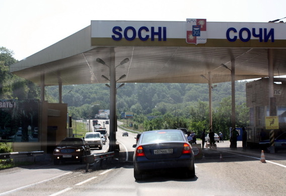 How to go to Sochi by car in 2015